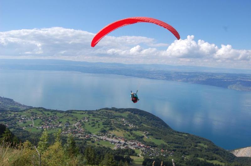 Appartement Tout Confort Montagne Et Lac Leman Thollon-les-Memises ภายนอก รูปภาพ