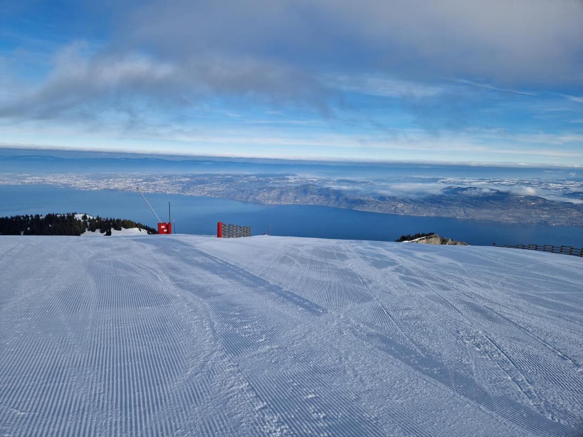 Appartement Tout Confort Montagne Et Lac Leman Thollon-les-Memises ภายนอก รูปภาพ